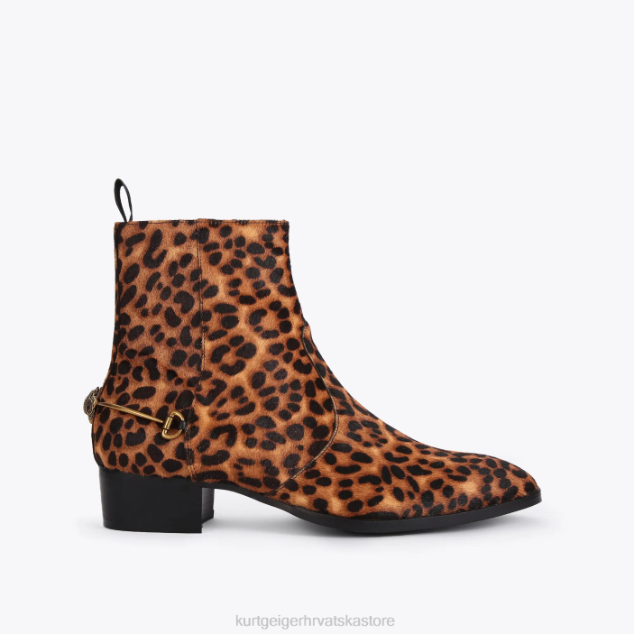 Kurt Geiger muškarci londonski gin leopard 82TJ653 | obuća smeđa druga