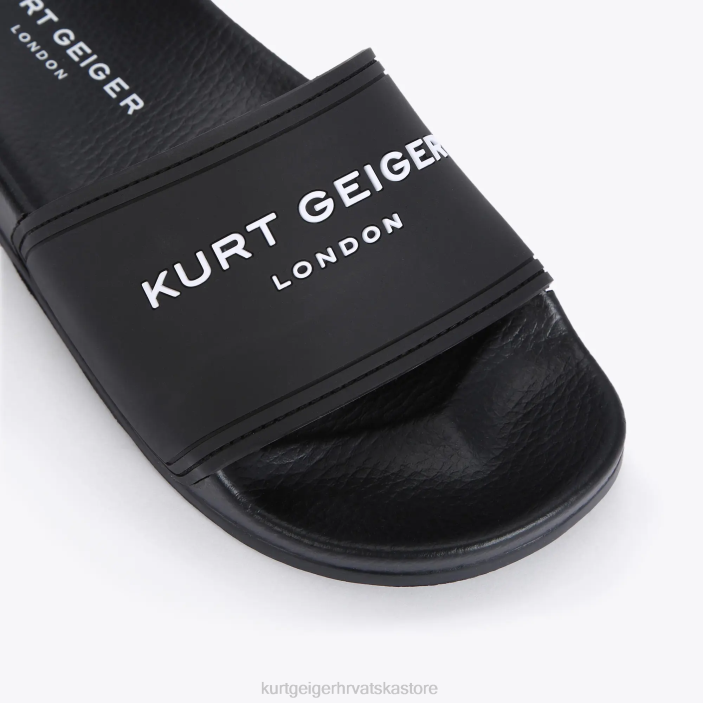 Kurt Geiger muškarci london kgl klizač za bazen 82TJ493 | obuća crno