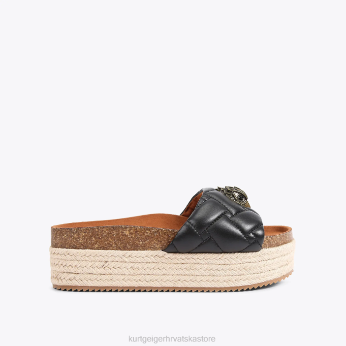Kurt Geiger žene London Kensington flatform 82TJ439 | obuća crno
