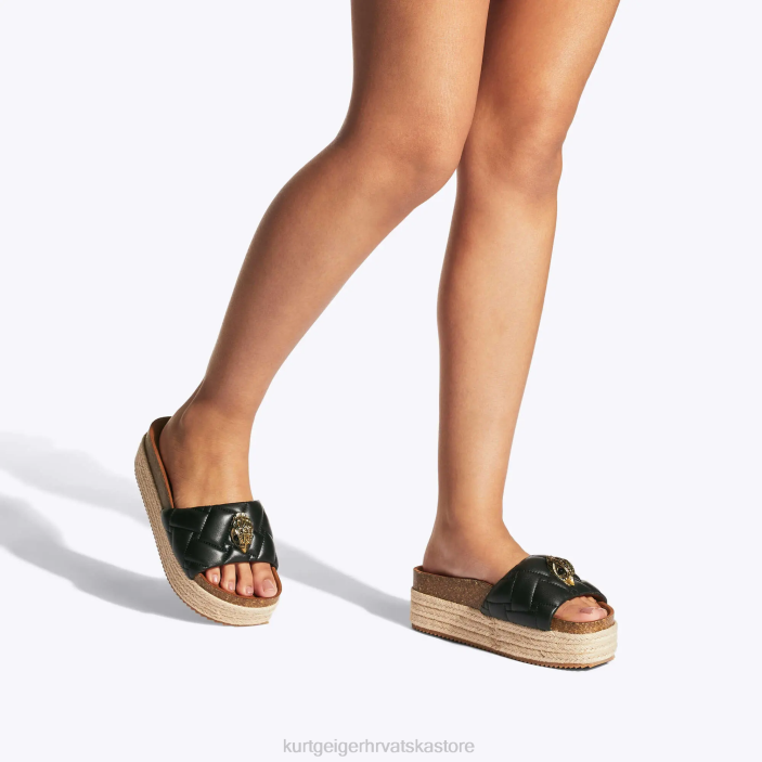 Kurt Geiger žene London Kensington flatform 82TJ439 | obuća crno