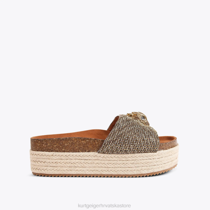 Kurt Geiger žene London Kensington flatform 82TJ440 | obuća bež