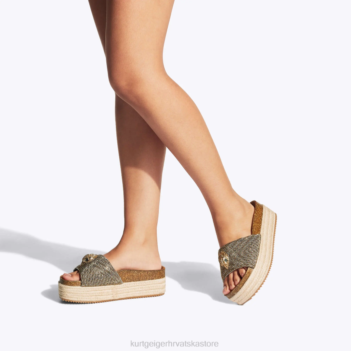 Kurt Geiger žene London Kensington flatform 82TJ440 | obuća bež