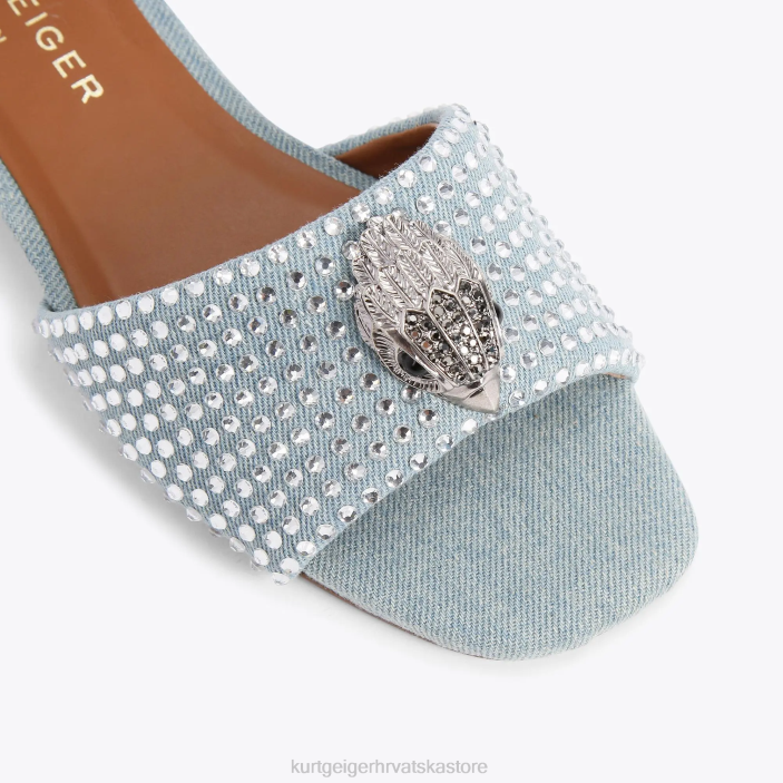 Kurt Geiger žene London Kensington ravne sandale 82TJ349 | obuća plavi drugi