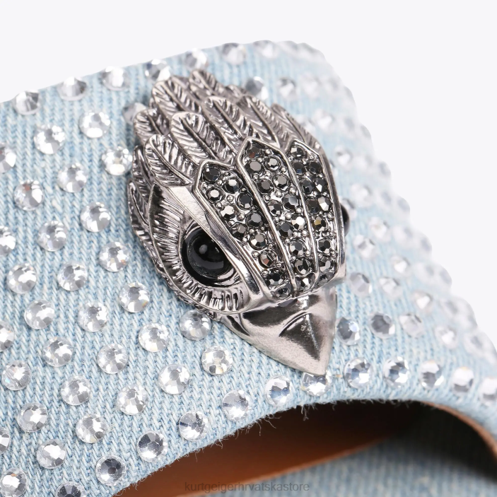 Kurt Geiger žene London Kensington ravne sandale 82TJ349 | obuća plavi drugi