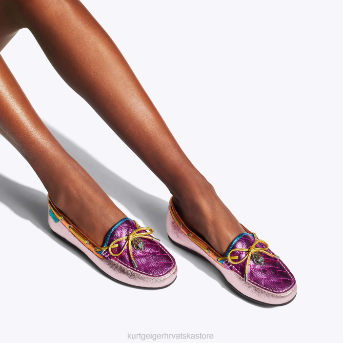 Kurt Geiger žene london eagle mokasina 82TJ218 | obuća roza kombinacija