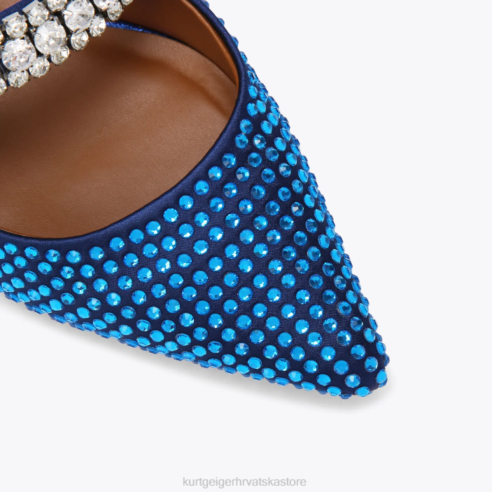 Kurt Geiger žene londonski kneževski kristali 82TJ684 | obuća plava tamna