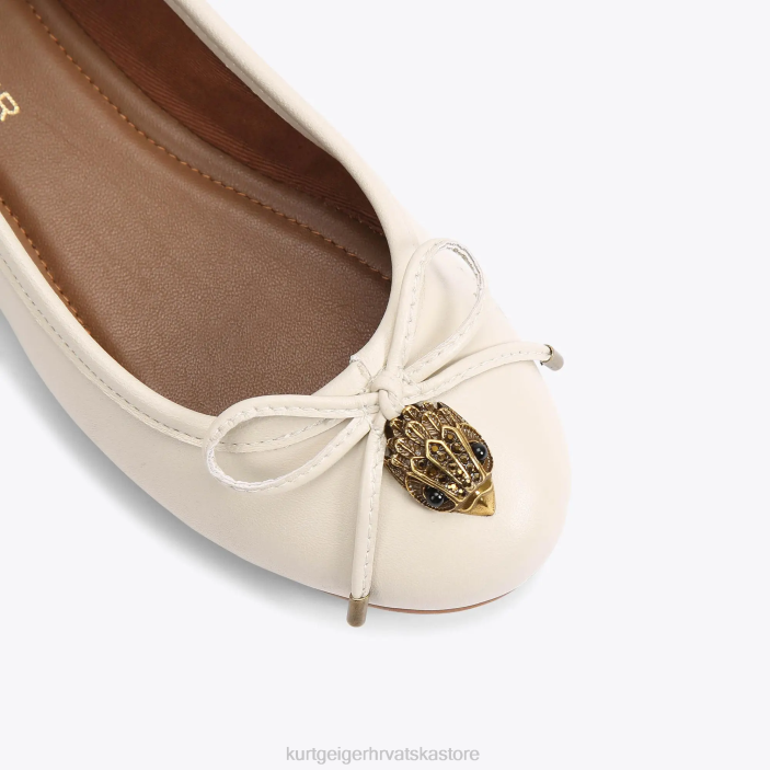 Kurt Geiger žene londonski orao balerina 82TJ354 | obuća kost