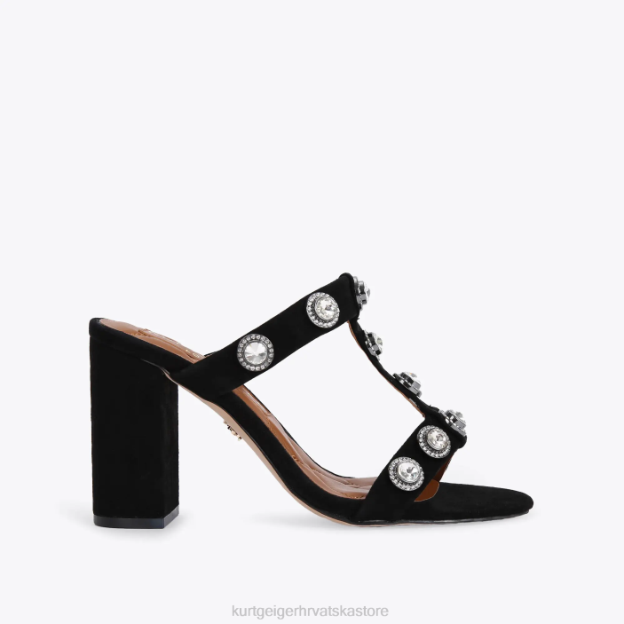 Kurt Geiger žene londonska octavia block mule 82TJ675 | obuća crna kombinacija