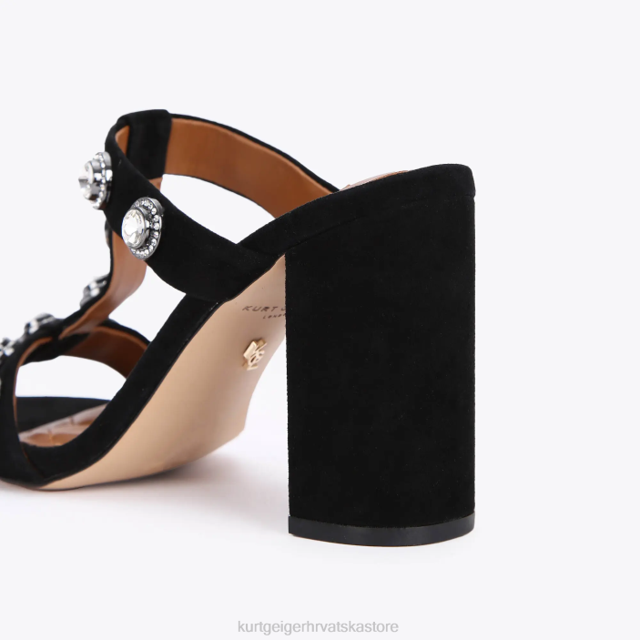 Kurt Geiger žene londonska octavia block mule 82TJ675 | obuća crna kombinacija
