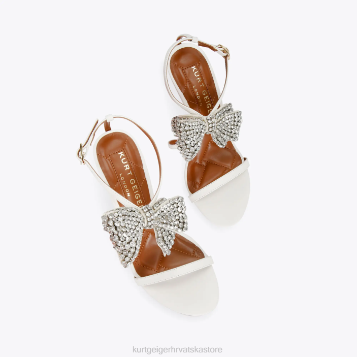 Kurt Geiger žene londonska sandala s bromley mašnom 95 82TJ335 | obuća kost
