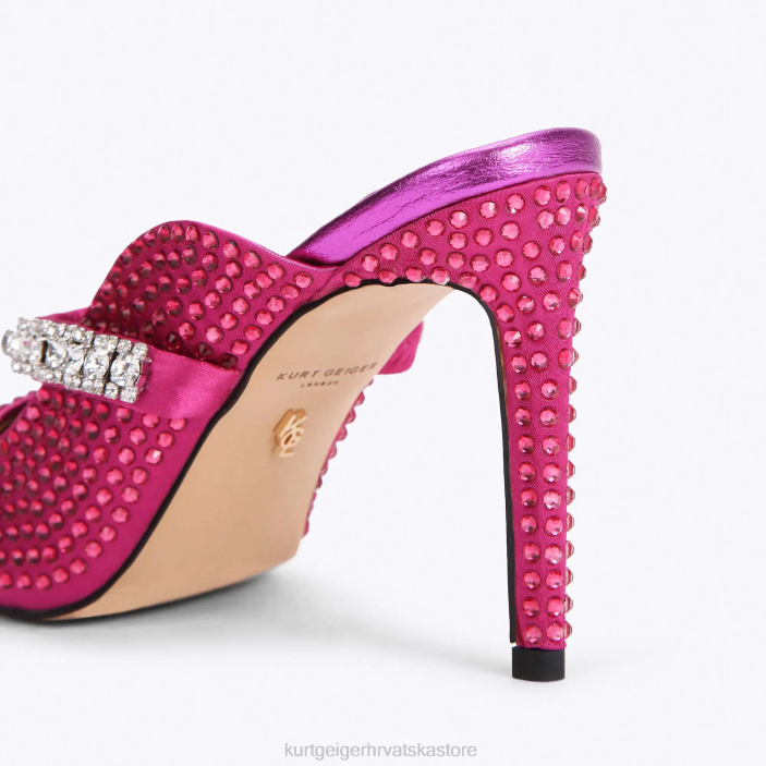 Kurt Geiger žene londonski duke kristal 82TJ418 | obuća fushia