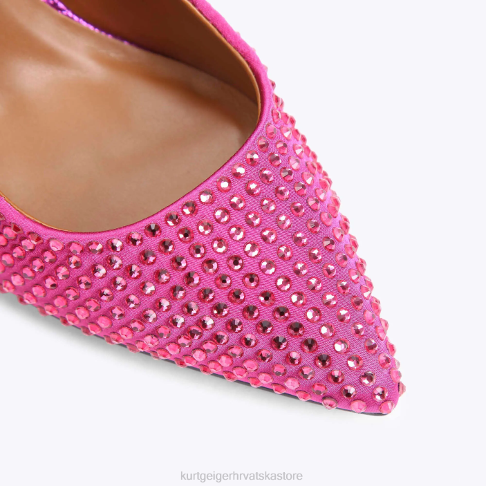 Kurt Geiger žene londonski duke kristal 82TJ418 | obuća fushia