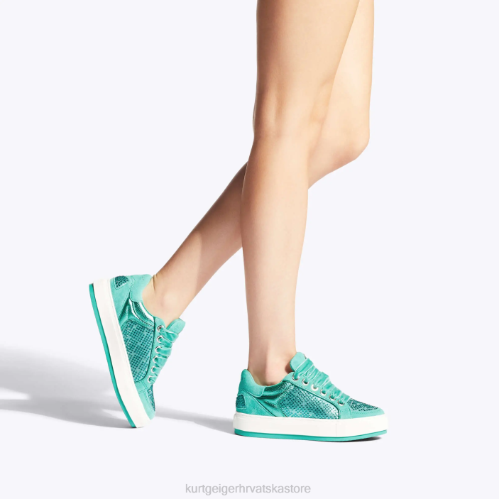 Kurt Geiger žene London Southbank 82TJ299 | obuća zelena