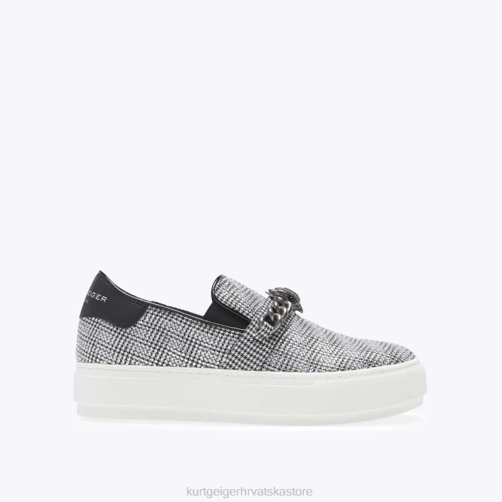 Kurt Geiger žene london laney chelsea slip on 82TJ376 | obuća srebro