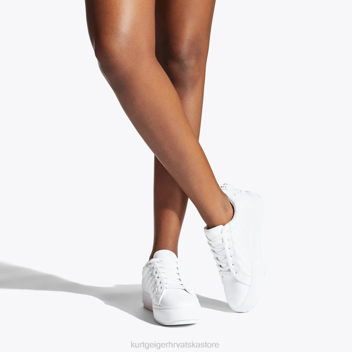 Kurt Geiger žene london laney eagle drench 82TJ268 | obuća bijela