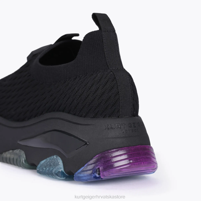 Kurt Geiger žene londonska lettie pletena 82TJ305 | obuća crno