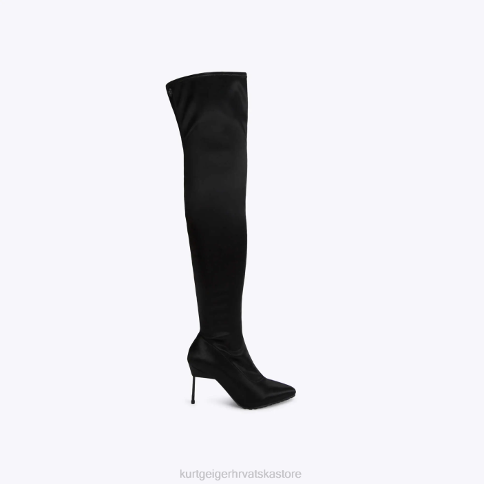Kurt Geiger žene londonska barbaka preko koljena drench 82TJ266 | obuća crno