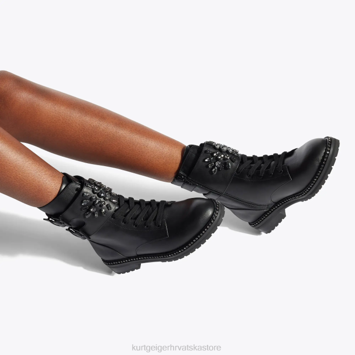 Kurt Geiger žene London stoop 82TJ310 | obuća crna kombinacija