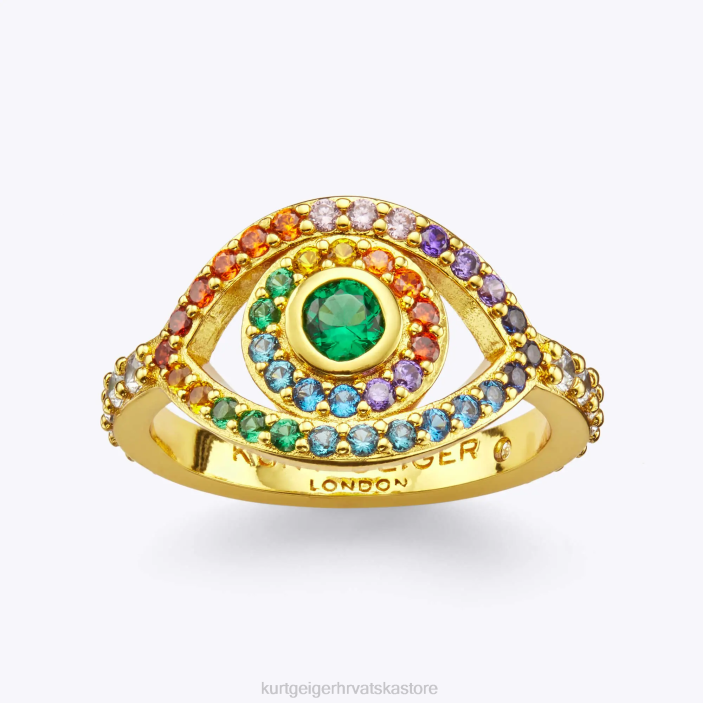 Kurt Geiger žene London Evil Eye Solitaire prsten 82TJ202 | pribor više/ostalo