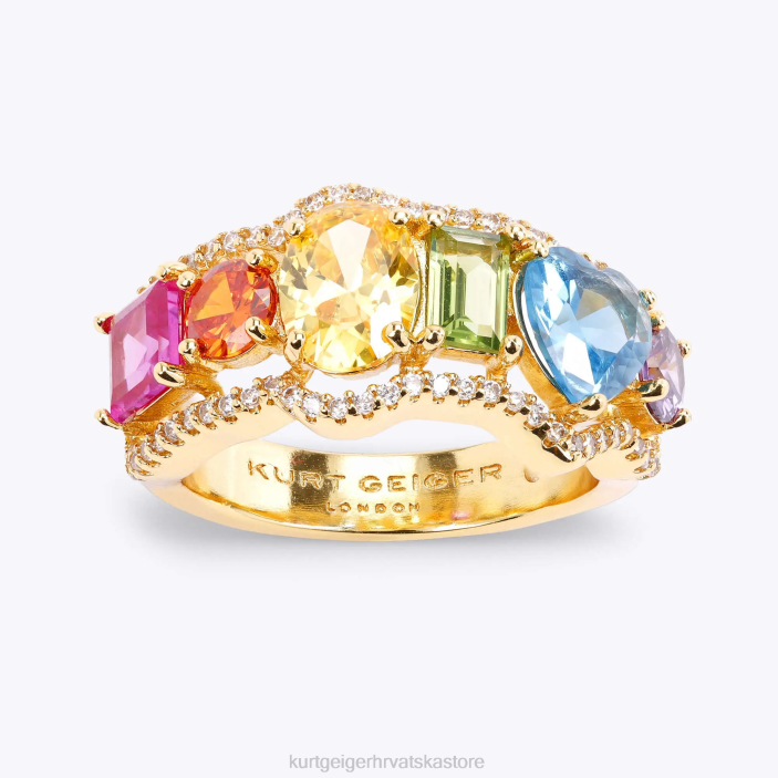 Kurt Geiger žene londonska duga mix prsten 82TJ250 | pribor više/ostalo