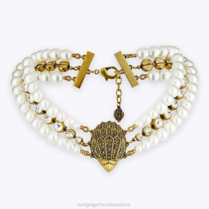 Kurt Geiger žene londonski orao biser xl ogrlica 82TJ571 | pribor bijela