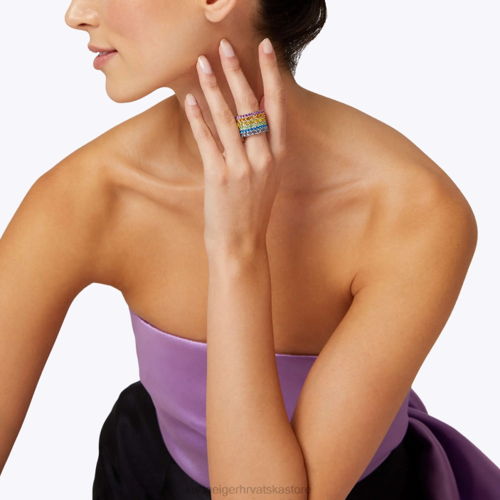 Kurt Geiger žene londonski prsten s više kristala 82TJ153 | pribor više/ostalo