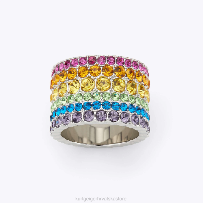 Kurt Geiger žene londonski prsten s više kristala 82TJ153 | pribor više/ostalo