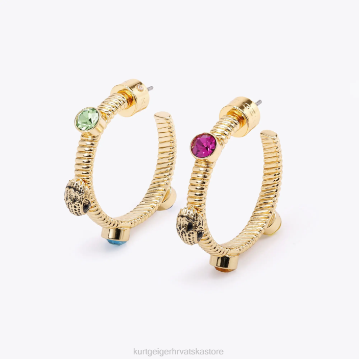 Kurt Geiger žene londonski zmijski lanac obruči 82TJ252 | pribor zlato