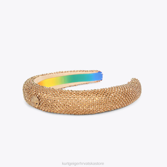 Kurt Geiger žene traka za glavu od londonskog kristala 82TJ515 | pribor zlato