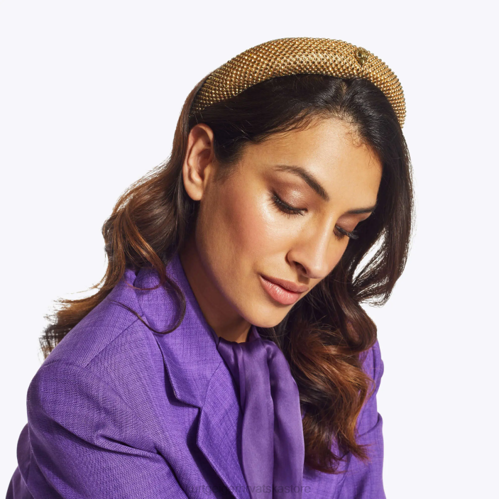 Kurt Geiger žene traka za glavu od londonskog kristala 82TJ515 | pribor zlato