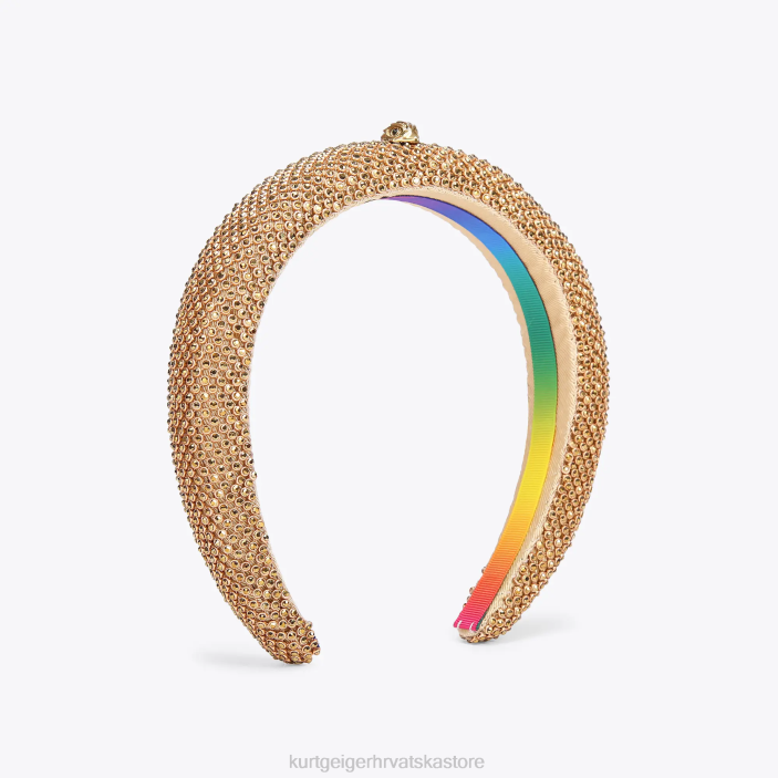 Kurt Geiger žene traka za glavu od londonskog kristala 82TJ515 | pribor zlato
