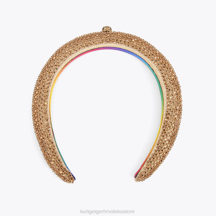 Kurt Geiger žene traka za glavu od londonskog kristala 82TJ515 | pribor zlato