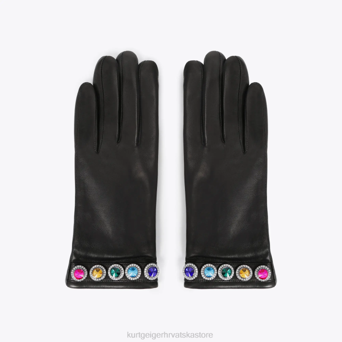 Kurt Geiger žene london octavia rukavice 82TJ505 | pribor crno drugo