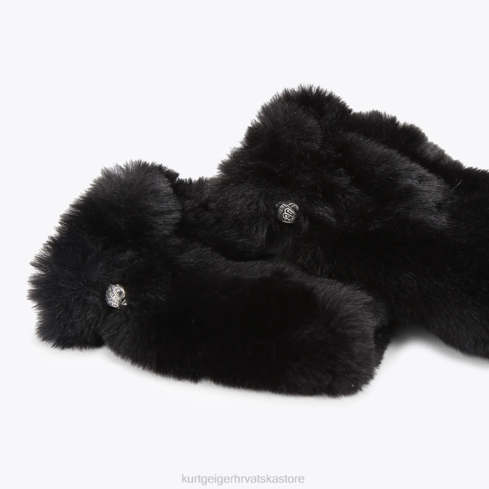 Kurt Geiger žene london poppy rukavice bez prstiju 82TJ508 | pribor crno