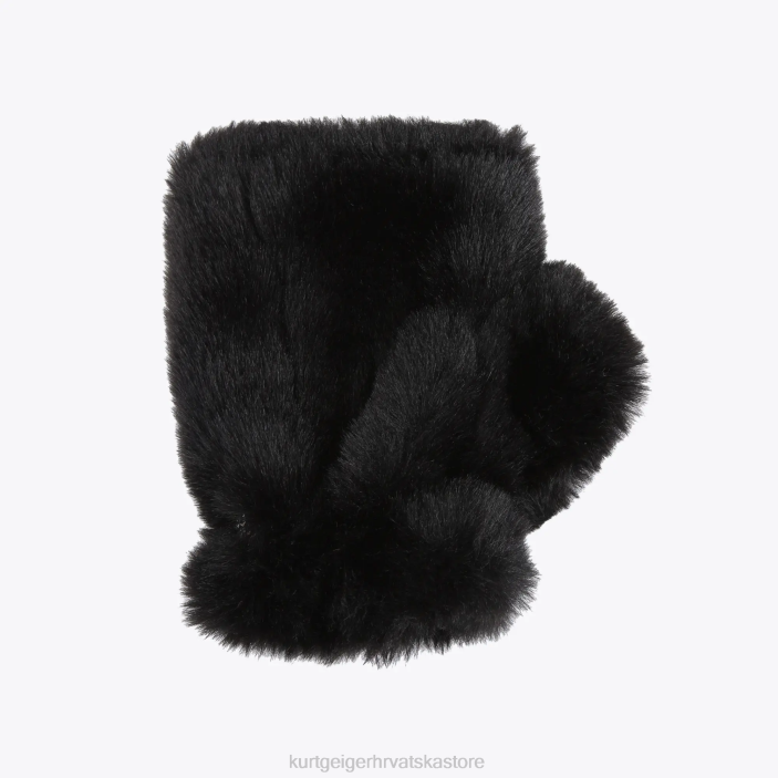 Kurt Geiger žene london poppy rukavice bez prstiju 82TJ508 | pribor crno