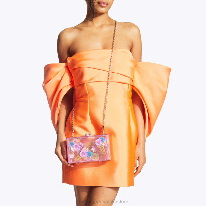 Kurt Geiger žene londonska kutija za cvijeće spojka 82TJ477 | torbe ružičasta