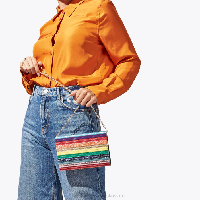 Kurt Geiger žene londonska kuverta za zabavu 82TJ197 | torbe više/ostalo