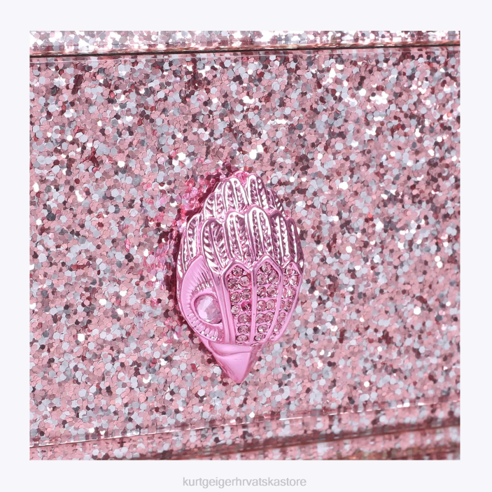 Kurt Geiger žene londonska zabava eagle spojka drench 82TJ261 | torbe blijedo roza