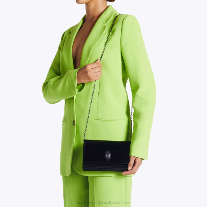 Kurt Geiger žene londonska zabava eagle spojka drench 82TJ263 | torbe crno