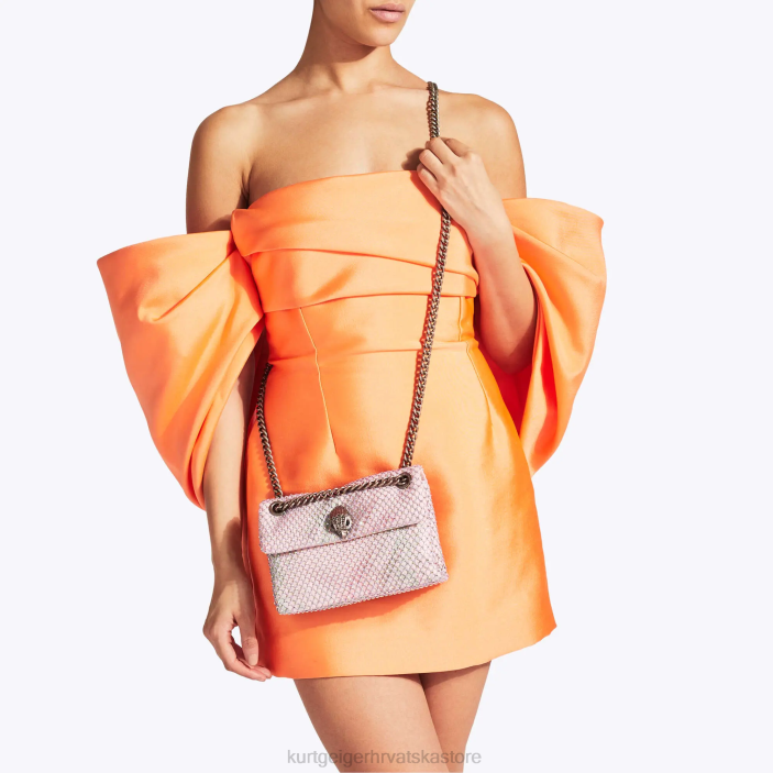 Kurt Geiger žene londonska tkanina mini kensington 82TJ38 | torbe kombinacija metala