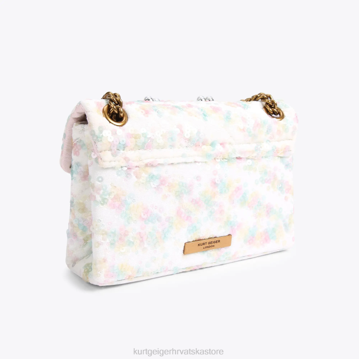 Kurt Geiger žene londonska tkanina mini kensington 82TJ39 | torbe bijela