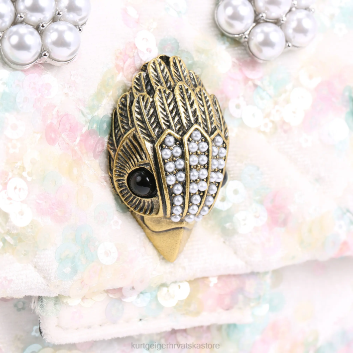 Kurt Geiger žene londonska tkanina mini kensington 82TJ39 | torbe bijela