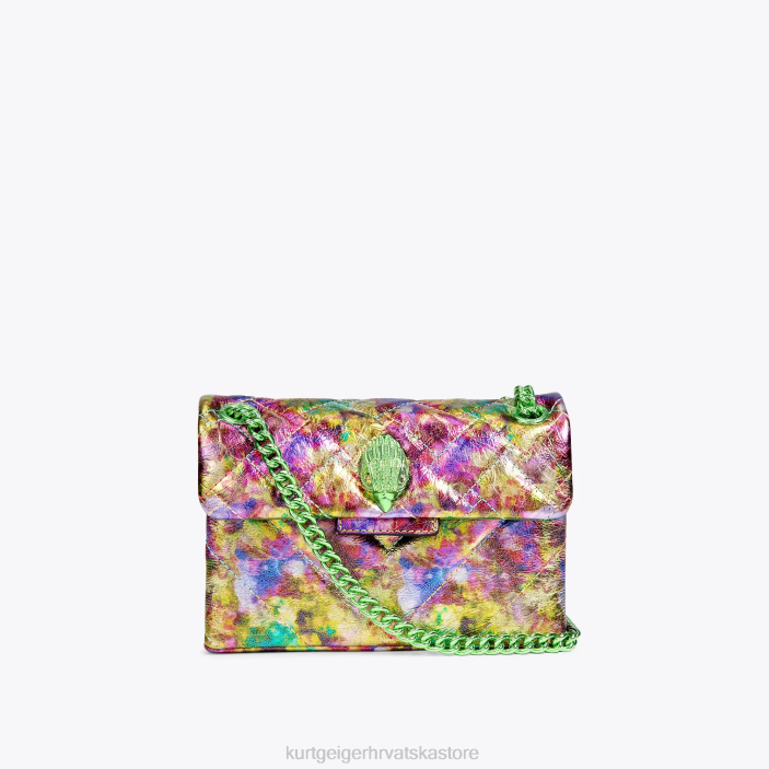 Kurt Geiger žene londonski kožni mini kensington 82TJ50 | torbe zelena kombinacija