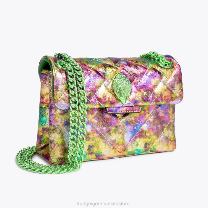 Kurt Geiger žene londonski kožni mini kensington 82TJ50 | torbe zelena kombinacija