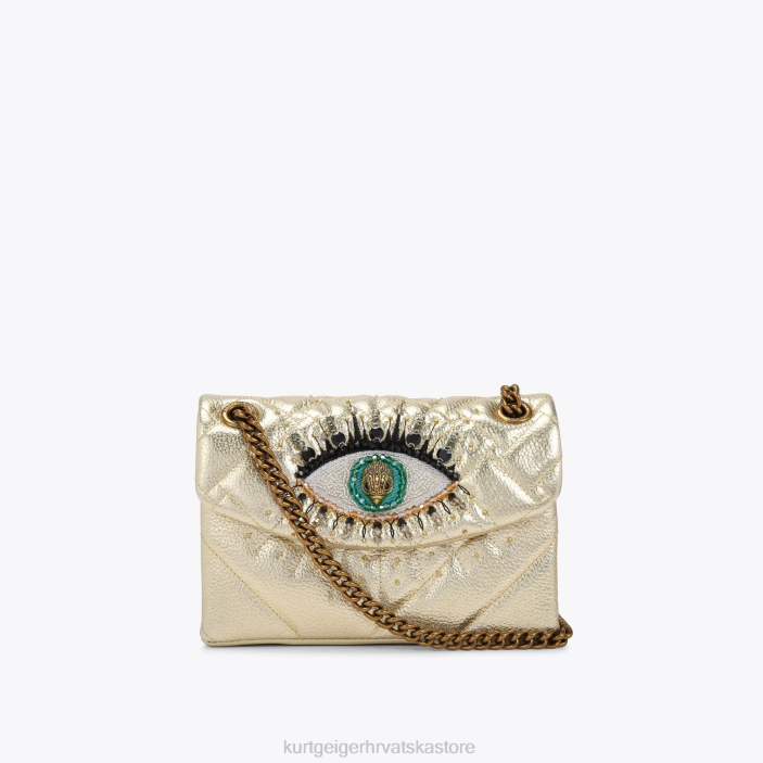 Kurt Geiger žene londonsko kožno mini kensington oko 82TJ108 | torbe zlato