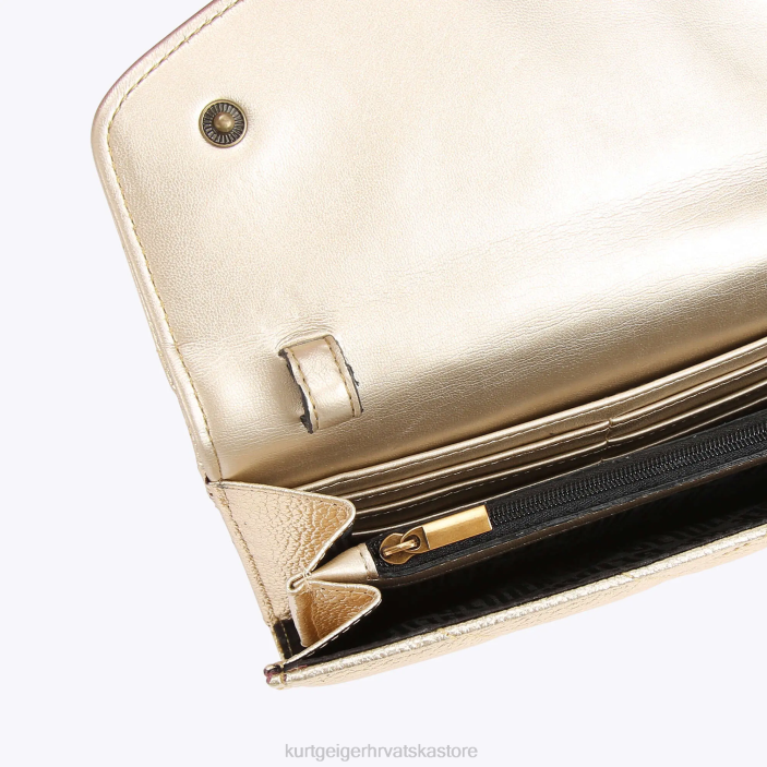 Kurt Geiger žene londonski kensington lanac oko novčanika 82TJ109 | torbe zlato