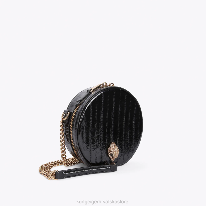 Kurt Geiger žene londonska okrugla mala shoreditch torba 82TJ136 | torbe crno