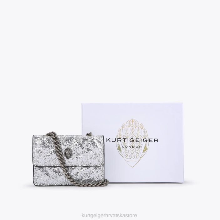 Kurt Geiger žene londonski mikro kensington 82TJ63 | torbe srebro